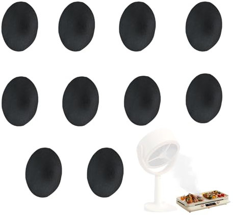 Eteslot -Desktop-Dunstabzugshaube – tragbare Tisch-Dunstabzugshaube – mit Aktivkohlefilter, Baumwollfettpumpe, Anti-Fingerabdruck, EIN- -Start – für Küche, Zuhause, Grill, Hot Pot