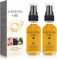 Castor Oil Rosehip Oil Black Seed Oil Organic,Bio-Schwarzkümmelöl, Hagebuttenöl, Rizinusöl, Gesichtsfeuchtigkeitscreme, Organisches Natürliches Gesichtsöl, Anti-Aging-Serum Hautpflege (2 Stöcke)