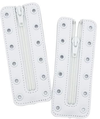Soletec Leather Lace-in Boot Zipper 6 Eyelet Zipper Suitable for All Brands