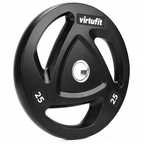 VirtuFit Olympische Gummihantelscheibe - 25 kg
