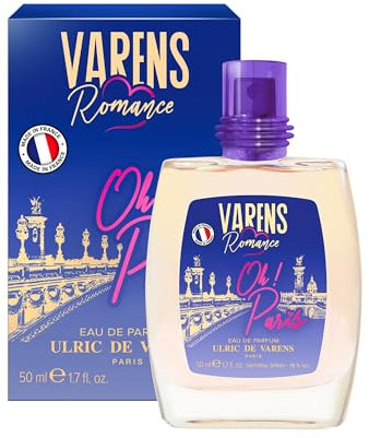 ULRIC DE VARENS Varens Romance Oh! Paris Eau de Parfum – Oriental, fruchtig, Gourmand – Damenduft – Zerstäuber – Made in France – 50 ml