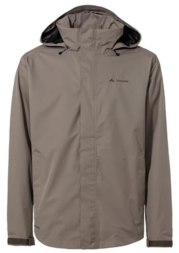 VAUDE Regenjacke Herren Escape Light B0D6BZQZJR - Größe AmazonDe/VADE5, wasserabweisende Outdoor-Jacke, atmungsaktiver Windbreaker mit Kapuze, Klimaschonende Wanderjacke