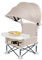 Trona Portatil Bebe, Silla De Comedor Con Asiento Elevador Plegable, Silla Plegable De Playa Para Bebe Con Bandeja Extraíble Y Sombrilla, Trona De Viaje Para Césped,Uso En Interiores/Exteriores