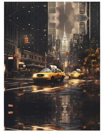 YYHWHJDE New York Fashion City Muster, Qualität, superweiche Decke, 101,6 x 76,2 cm, leicht, warm, langlebig, geeignet für Bett, Sofa