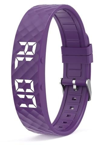 findtime Digital Uhr Herren Damen Armbanduhr Schrittzähler ohne App und Handy Fitnessarmband Kalorien Digitaluhr Schlaftracker Fitnessuhr Fitness Tracker Junge Mädchen Wecker Wasserdicht