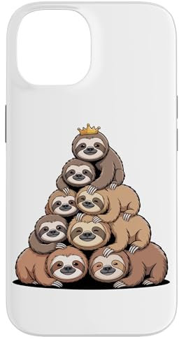 Pyramide Faule Faultiere Faultierbär Hülle für iPhone 14