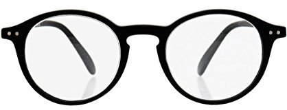 Izipizi Paris Unisex Shape D Lesebrille, Black Soft, 2