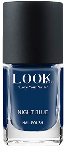 Look To Go • veganer Nagellack • NIGHT BLUE • 21-free & PETA approved • Made in Germany • 12ml