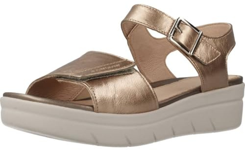 Stonefly Aqua Iii 2 Laminated, Damen Knöchelriemchen Sandalen, Gold (Metal Fizz Z00), 39 EU