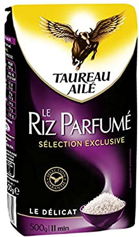 Taureau Ailé Riz Parfumé sélection exclusive - Le paquet de 500g
