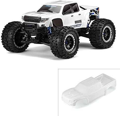 1/5 Pre-Cut Brute Bash Armor White Body: X-MAXX