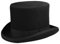 GEMVIE Herren-Hutmacher, 100 % Wolle, mit Satin-Futter, Schwarz, Schwarz, 57 EU