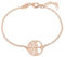 WANDA PLATA Bracelet Arbre de Vie pour Femme en Fine Argent 925 Plaqué Or Rose dans Coffre Cadeau (Rose)