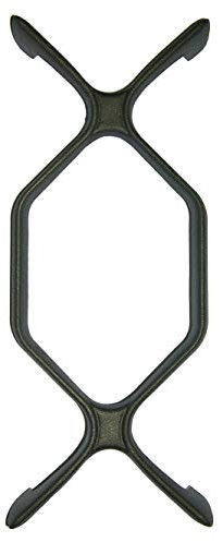 Franza Griglia in ghisa 2 fuochi 380 x 155 per Electrolux Rex Aeg Zanussi 3546181011 - G4428 - Prodotto originale