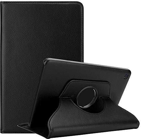 Cadorabo Hülle kompatibel mit Samsung Galaxy Tab S5e (10.5 Zoll) Tablethülle ohne Auto Wake Up aus Kunst Leder Flip Klappbare Stoßfeste Cover Hülle für Galaxy Tab S5e (10.5 Zoll) Tasche in Schwarz