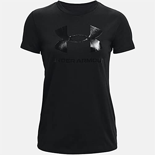 Under Armour Femme Live Sportstyle Graphic Ssc T shirt, Noir, XL EU