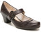 LifeStride Women's Rozz Mary Jane Flat, Dark Brown, 4.5 UK