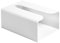 UPKOCH Dispenser Per Asciugamani Da Parete, Porta Fazzoletti Da Muro Senza Tracce, Scatola Per Fazzoletti in Plastica Abs, Ideale Per Bagno, Cucina, Scrivania E Lavandino, Bianco