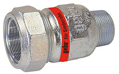 GEBO TG-Klemmverbinder, DN 32 - AG 1 1/4 Zoll x Ø 38 mm - für Siederohr