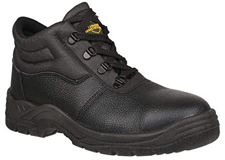 Iron Mountain IMBT227 Unisex wasserdichte Arbeits- und Utility-Sicherheitsstiefel, Schwarz, EU 46