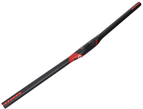 Voll Carbon Fahrrad Fahrradlenker Flach 3/9 Grad nach hinten neigen MTB-Lenker 31.8mm, Ultraleichten 600/620/640/660/680/700/720mm für Rennrad MTB Mountainbike,Flat 3 dgree,700mm