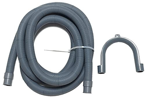 Ablaufschlauch 19/22 mm Abwasserschlauch Schlauch Waschmaschine Spülmaschine 3m