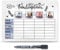 Wochenplaner abwischbar & magnetisch - Familienplaner mit 4 Fotos selbst gestalten - Whiteboard für 4 Personen, inkl. Marker - Familie, Küche, Kalender, Organisation, Planung I Personalisierbar, A3