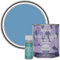 Rust-Oleum wasserbeständiger Fliesenlack für das Badezimmer in hochglänzendem Finish - Kornblumenblau 750ml