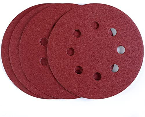 SATC Sanding Discs 240 Grit 72Pcs Orbital Sander Discs 125mm Hook and Loop Round Orbital Sander Pads for Sanding