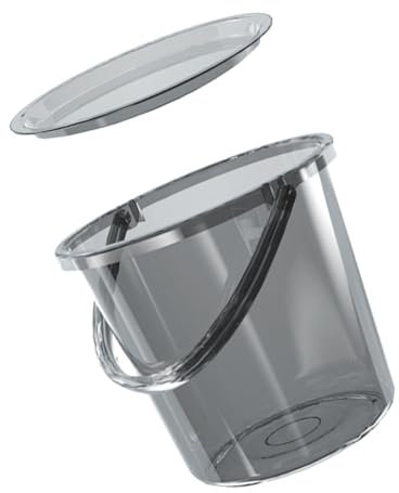 MAGICLULU Eimer Mit Großem Fassungsvermögen 23 l Runder Plastikeimer Tragbarer Wasserbehälter Bpa Frei Mehrzweckeimer Für Zuhause Und Garten