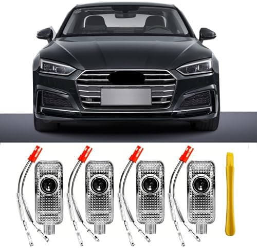 Car Door Projector Lights Welcome Courtesy Light for AUDI (4)