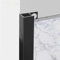Fliesenschiene Lang 125CM*2 Stück Eckprofil Dicke: 8 Mm/10 Mm/12 Mm/15 Mm Quadratprofil Aluminium (eloxiert) Fliesenprofil Für Innenbereich, Büro, Schule, Hotel(Schwarz,Dicke:8mm)
