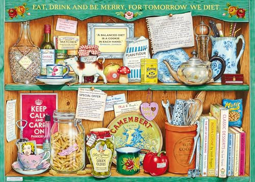 Ravensburger The Cook's Cabinet 1000 Piece Jigsaw Puzzles for Kids Age 12+