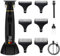 Haarschneidemaschine Profi, Barttrimmer Herren, Barber Rasierer Herren Elektrisch Haarschneider, Bartschneider Trimmer, LED-Anzeige, Schnurloser Präzisions Konturen Haartrimmer für Friseure