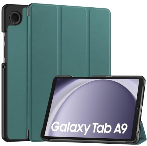 Lobwerk Cover für Samsung Galaxy Tab A9 X110 X115 X117 2023 8.7 Zoll Tablethülle Schlank mit Standfunktion und Auto Sleep/Wake Funktion