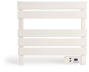CREATE / Warm Towel Mini/Toallero Eléctrico de Suelo o Pared Blanco Roto sin Patas / 52,3x8x55,8cm / Bajo Consumo, secatoallas, silencioso, Ultrafino, 150 W