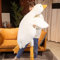 Sunknight 50-160 cm Riesige Gans Plüschtiere Große Ente Puppe Weiches Kuscheltier Schlafkissen Kissen für Kinder und Mädchen (50CM)
