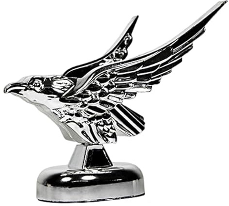 Kühlerfiguren für Autos - Kühlerfiguren Auto Emblem, adller für Motorhaube | adller-Kühlerfigur, Selbstklebende Kühlerfiguren Fliegender adller,Abzeichen-Skulptur-adller-Verzierung für LKW-Auto-