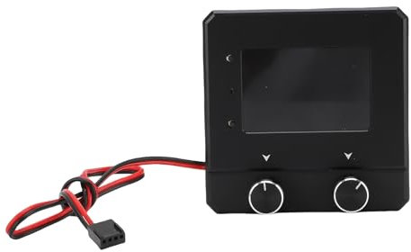 Manual Automatic Pump Fan Speed Controller, Smart Ceiling Fan Control TSQ-SLTS with Intelligent Data Display, 6 Fan Interfaces & 1 Pump Interface