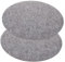 CLISPEED 2pcs Felt Turntable Slipmats Non-Slip Vinyl Record Player Mats for Enhanced Sound Quality Compatible Most Turntables