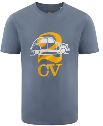 Citroën - T-Shirt Corporate Homme - 100% Coton - Unisexe - Design Sobre - Confort Optimal - Marquage Distinctif - Idéal pour Passionnés d'Automobile et Style Décontracté