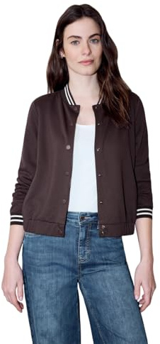 Street One Studio Blouson mit Collegedetails plummy Brown 40