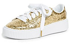 PUMA Unisex-Erwachsene Smash V2 Sneaker, Gold, 39 EU