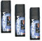 Denim Deo Spray Original, 3x150 ml