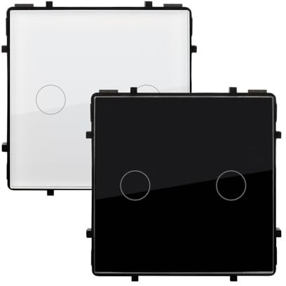 LEDKIA LIGHTING Interruptor Táctil Doble Conmutado Modern Blanco