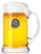 English Pewter Company, Boccale da birra con monogramma con iniziale, da 1 pinta, regalo personalizzabile
