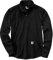 Carhartt Mens Half Zip Thermal Long Sleeve T Shirt Black