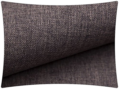 2,5 Meter Polsterstoff Lux 19 Aschgrau (250cm x 140cm am Stück) Möbelstoff