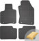 FROGUM El Toro Set di tappetini in gomma per Lancia Ypsilion III dal 2012 | Materiale resistente | Bordo protettivo di 1-5, cm