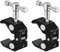 2 Pezzi Super Clamp, Morsa Supporto Cavalletto, Super Clamp con Filettatura 1/4 e 3/8, Supporto Fotocamera, Scrivania Parete Pannello Clip per Fotocamere, Luci, Ombrelli, Ganci, Mensole